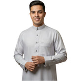 AlHelo Thobe White - ثوب الحلو ابيضّ