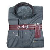 Alrasasi Thobe Charcoal