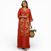 Embroidered Jalabiah - جلابية مطرزة