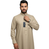 AlHelo Thobe Sand- ثوب الحلو بيج