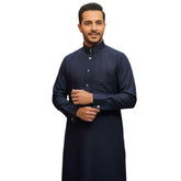 AlHelo Thobe Navi- ثوب الحلو كحلي