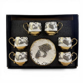 Turkish Coffee Cups Set 6 pcs - طقم فناجين قهوة تركية