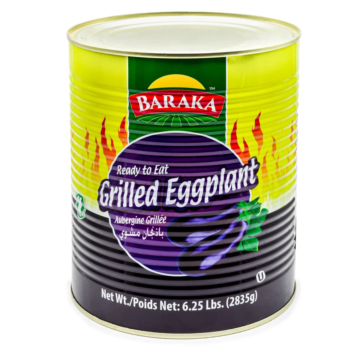 Baraka- Grilled Eggplants 6lb