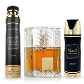 Khamrah Perfume 3pc Gift Set - عطر خمرة