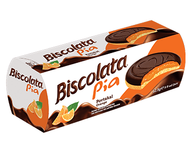 Biscolata Orange Biscuits - Grocery