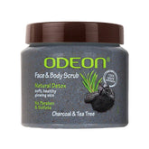 Odeon Scrub- Charcoal & Tea Tree- كريم فرك الجسم