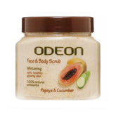 Odeon Scrub- Papaya & Cucumber- كريم فرك الجسم