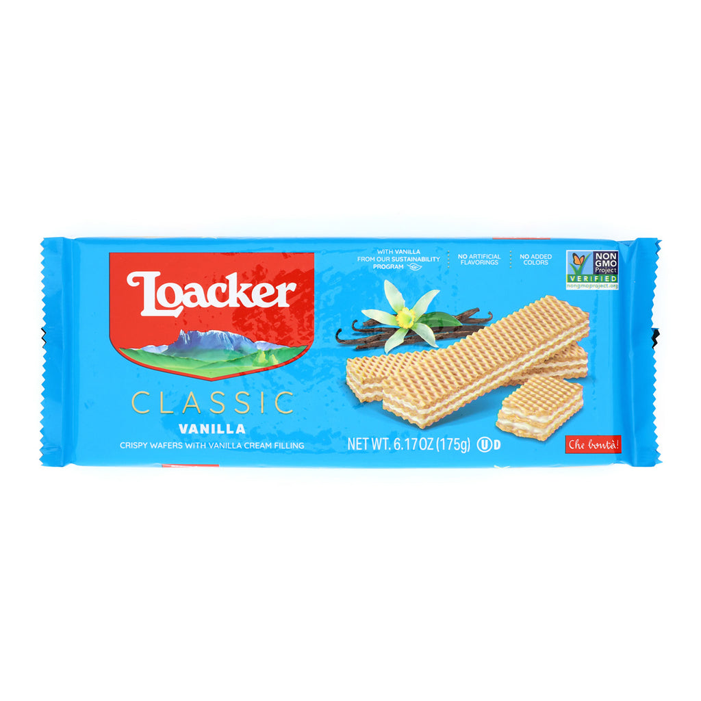 Loacker Wafers Vanilla - 175 gm