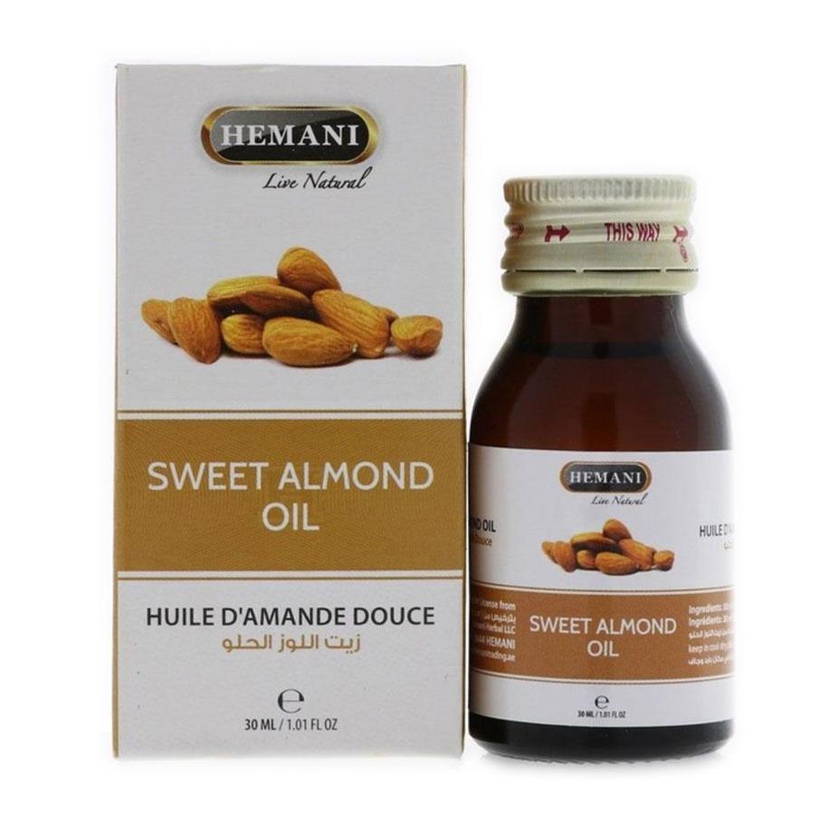 Sweet Almond Oil - Hemani 30Ml