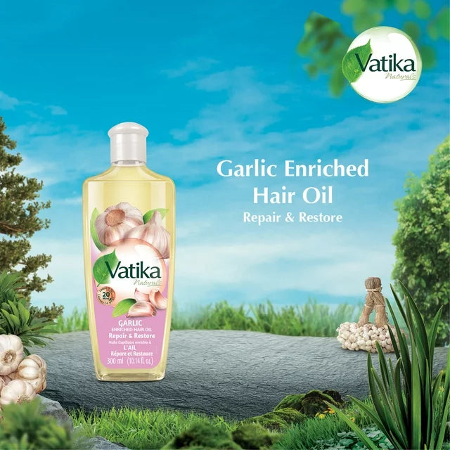 Vatika Hair Oil (Garlic)