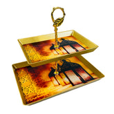 Double Layer Tray Ramadan