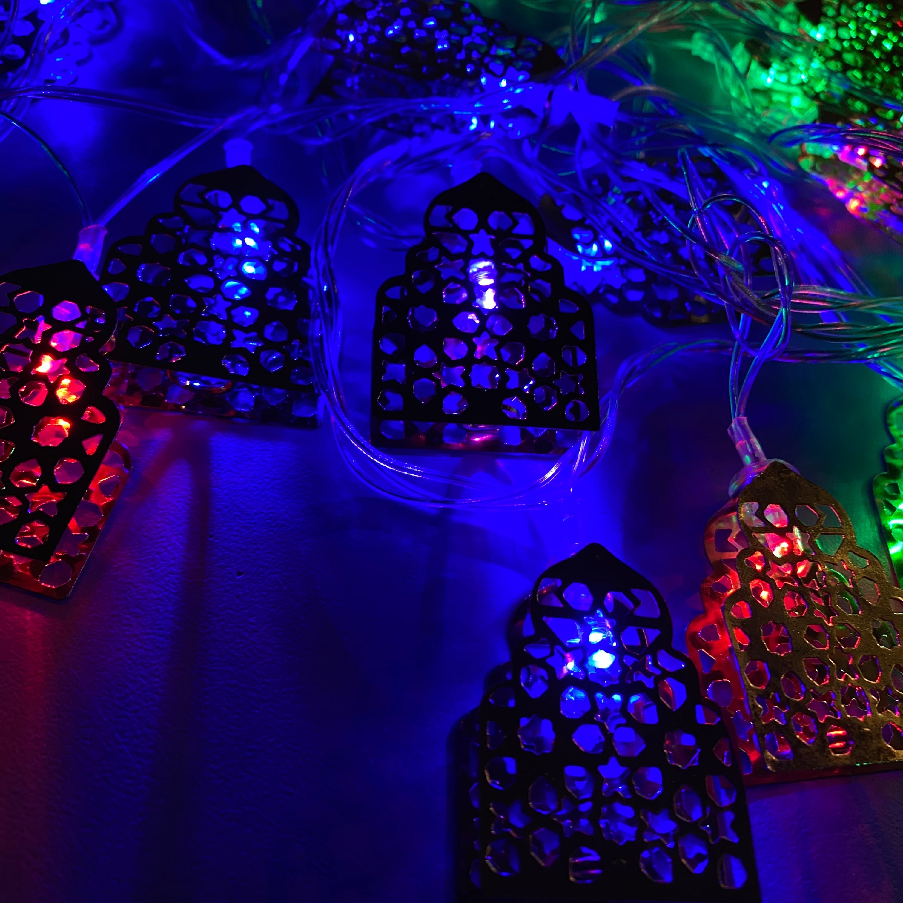 Led Light Lantern Ramadan Decoration-Rmd66- زينة رمضان ضوئية