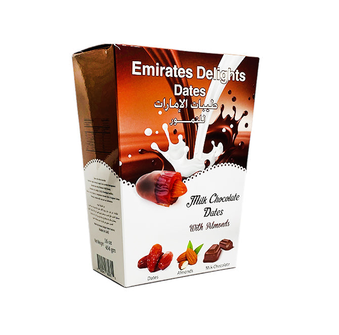 Emirates Delight Milk Chocolate with Dates