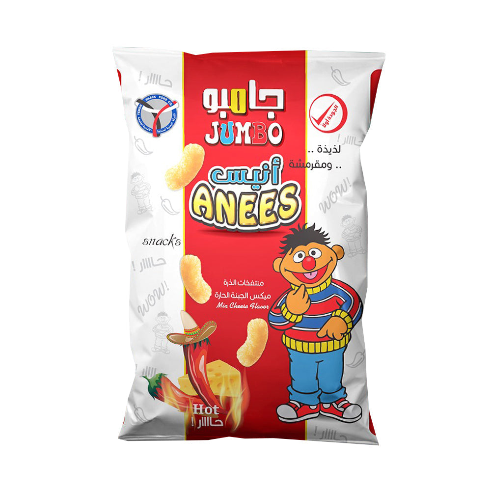 Anees Puffed Corn - Hot Cheese Grocery