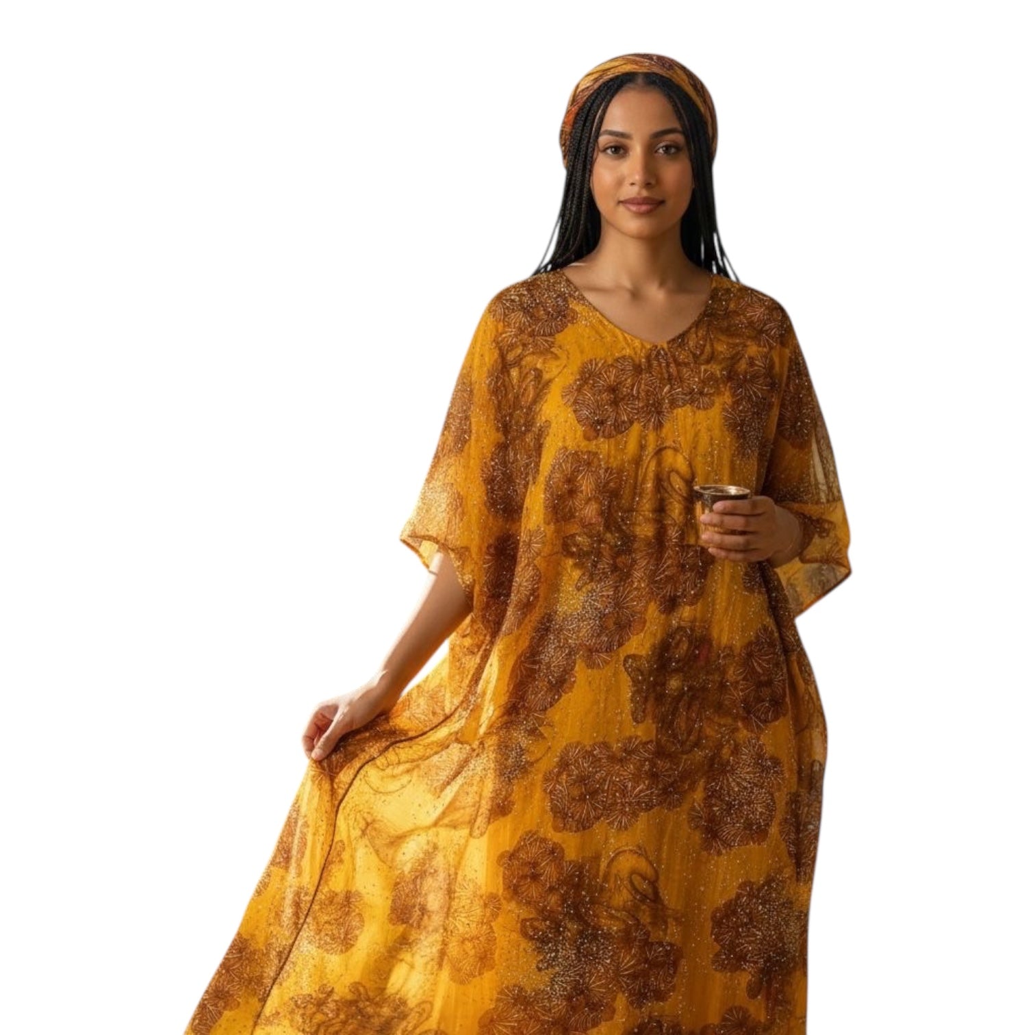 Women Dera 2 pcs- EL710 درع فاخر مطرز