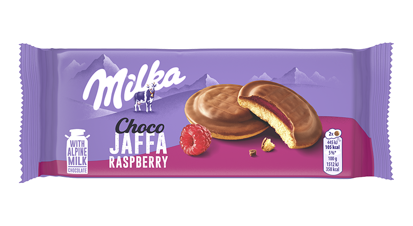 Milka choco Jaffa raspberry