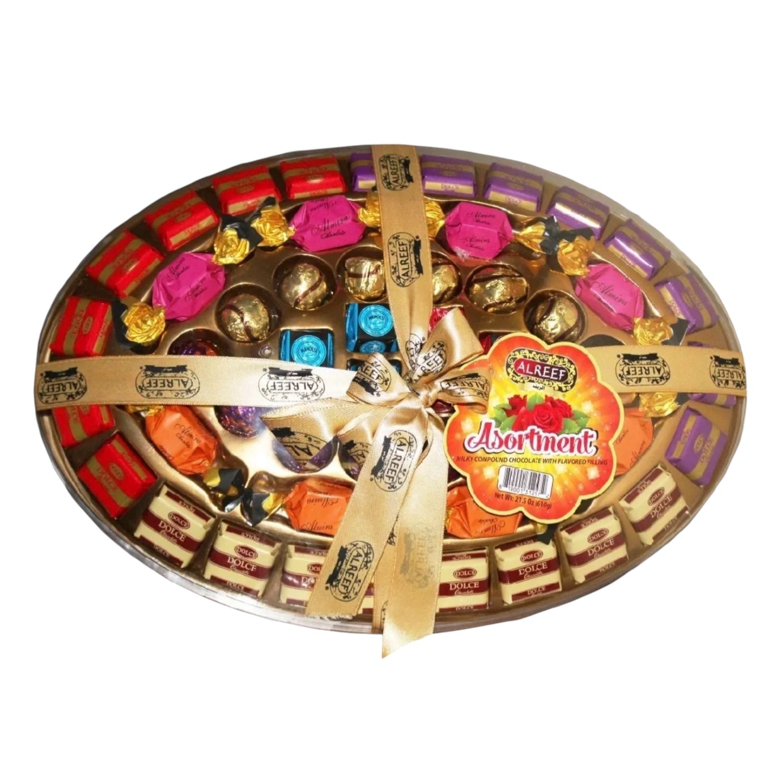 Alreef Asortment 610 gm - طبق شوكلاته الريف