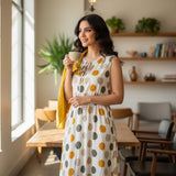 Turkish dress with yellow jeans Jacket  EL763 _ فستان تركي مع جاكيت اصفر