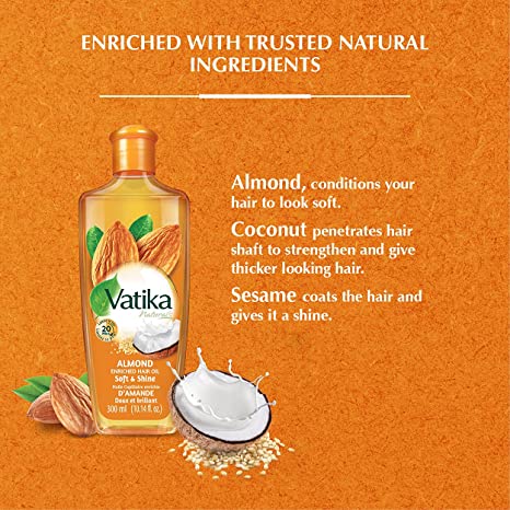 Vatika Hair Oil (Almond) -