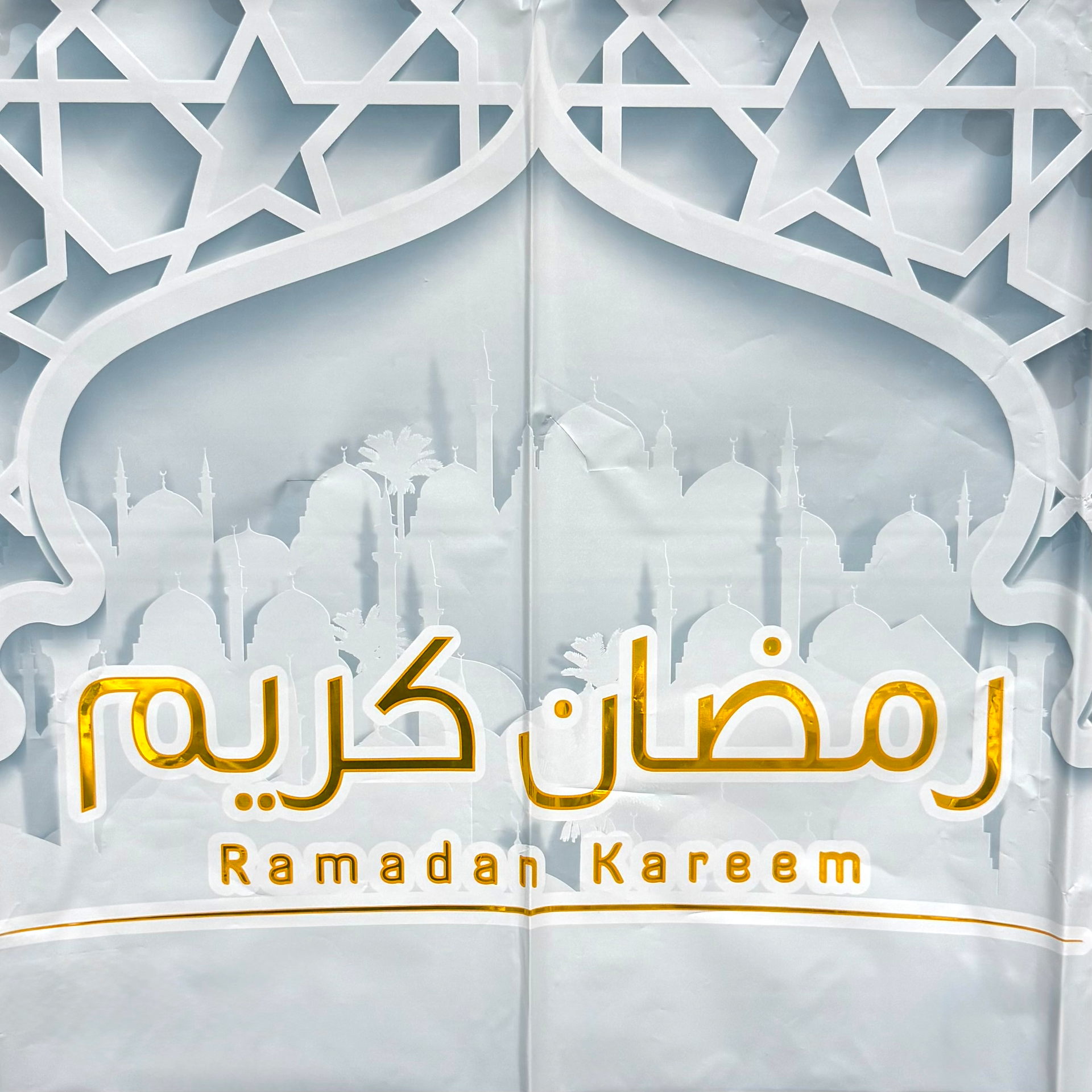 Ramadan Disposable Table Cover