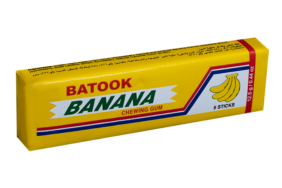 Batook Chewing Gum Banana- علك باطوق