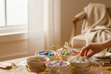Snack dish set circle dish - أطباق تقديم المكسرات شكل دائري