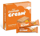 Deemah Orange biscuits 12pk بسكويت كريمة البرتقال