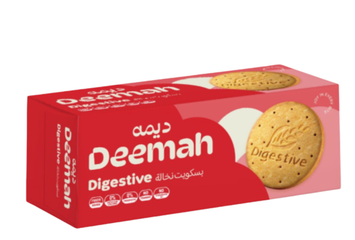 Deemah Digestive  340 gm -بسكويت نخالة ديمه
