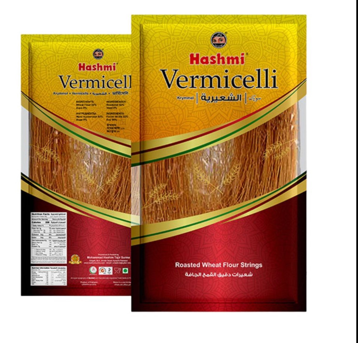 Hashmi Vermicelli Krymel- 150 gm - شعيرات دقيق القمح الجافه-سويار الشعيرية