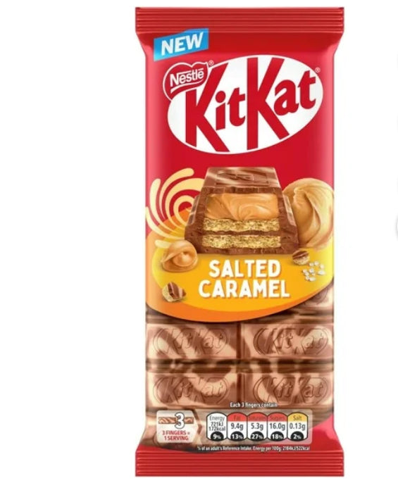 KitKat Salted Caramel  -  كراميل شوكلاتة كيتكات
