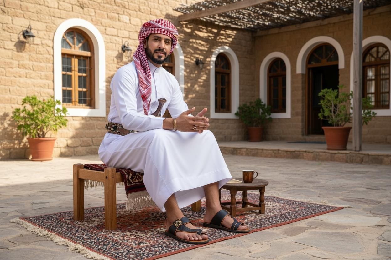 Men Sandals - AM6025 -  صندل رجالي