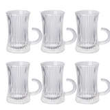 Tea Glass Cups - Set of 6 pcs