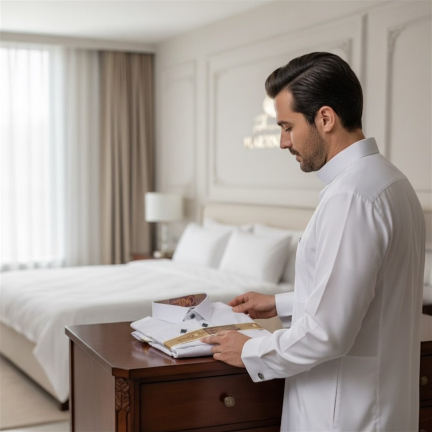 Marasim Platinum White 20221- ثوب مراسيم بلاتينوم