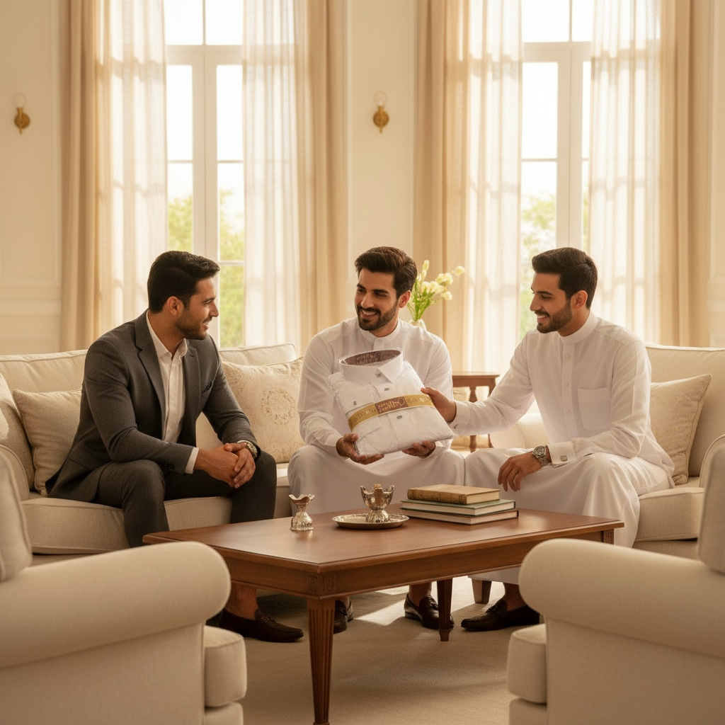 Marasim Platinum White 20221- ثوب مراسيم بلاتينوم