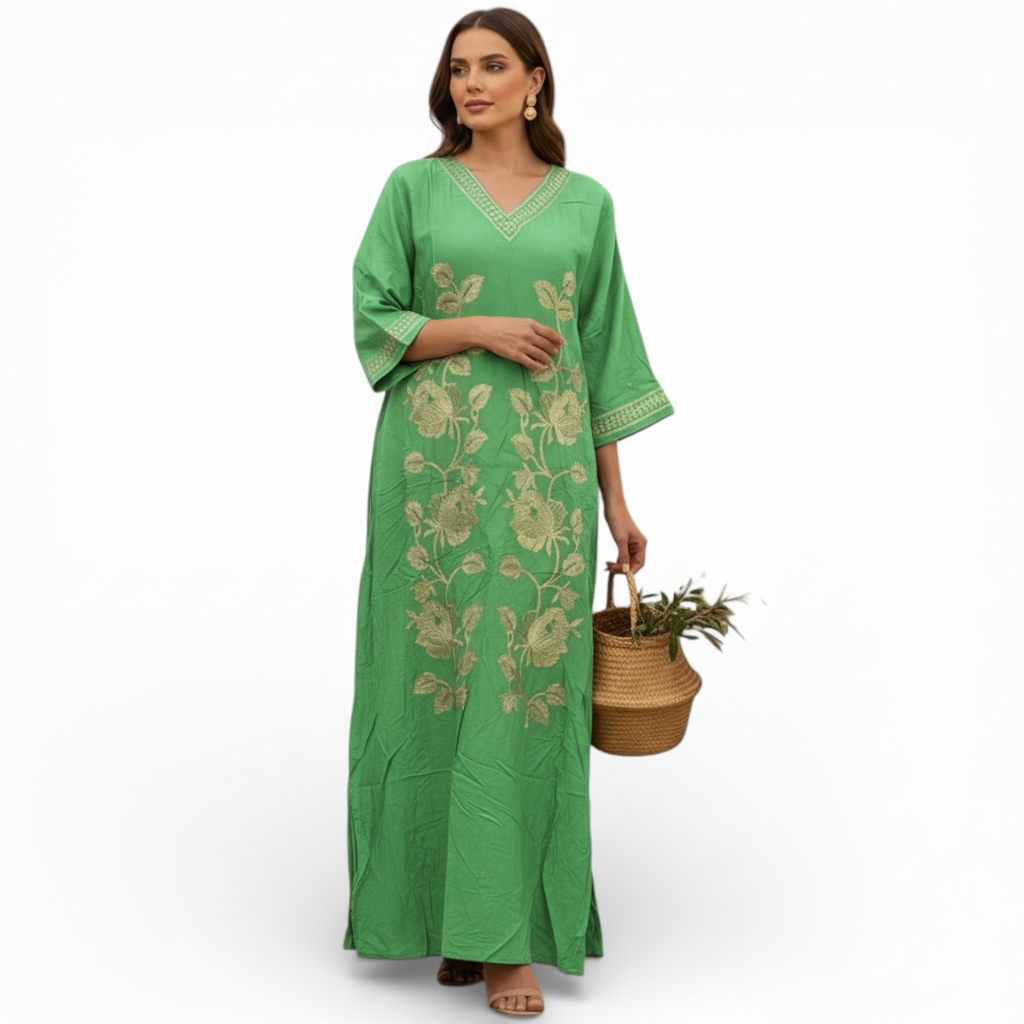 Embroidered Jalabiah  - جلابية مطرزة