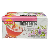 Baraka Mixed herbs Herbal tea  25 bags شراب أعشاب مشكلة (زهورات)