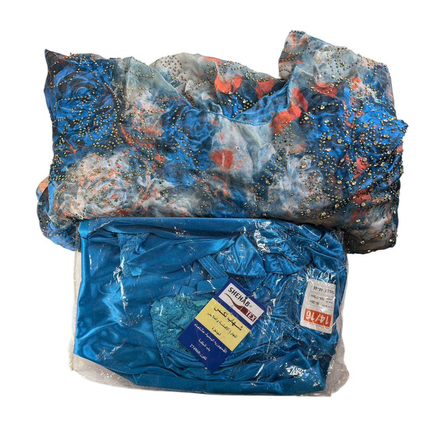 Women Dera 2 pcs- EL55 درع فاخر مطرز