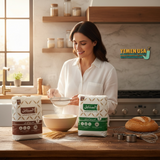 Alsanabel whole wheat  Flour 1 kg -دقيق بر السنابل