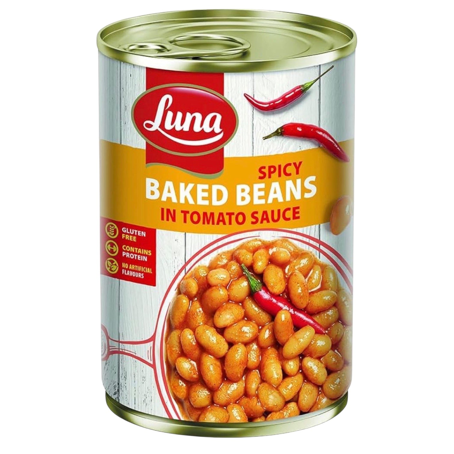 Luna Baked Beans in tomato sauce