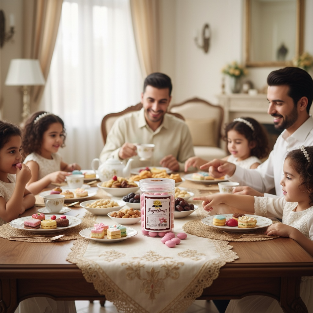 Ruya sweet Ruya Daraje 400 gm- دراجة شوكلاتة لوز وردي من رويا سويت