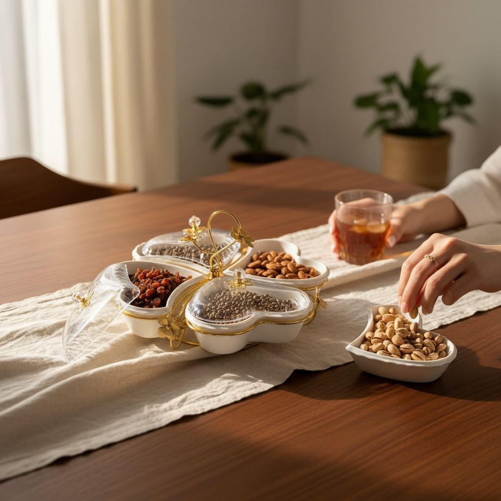 Snack dish set -  أطباق تقديم المكسرات
