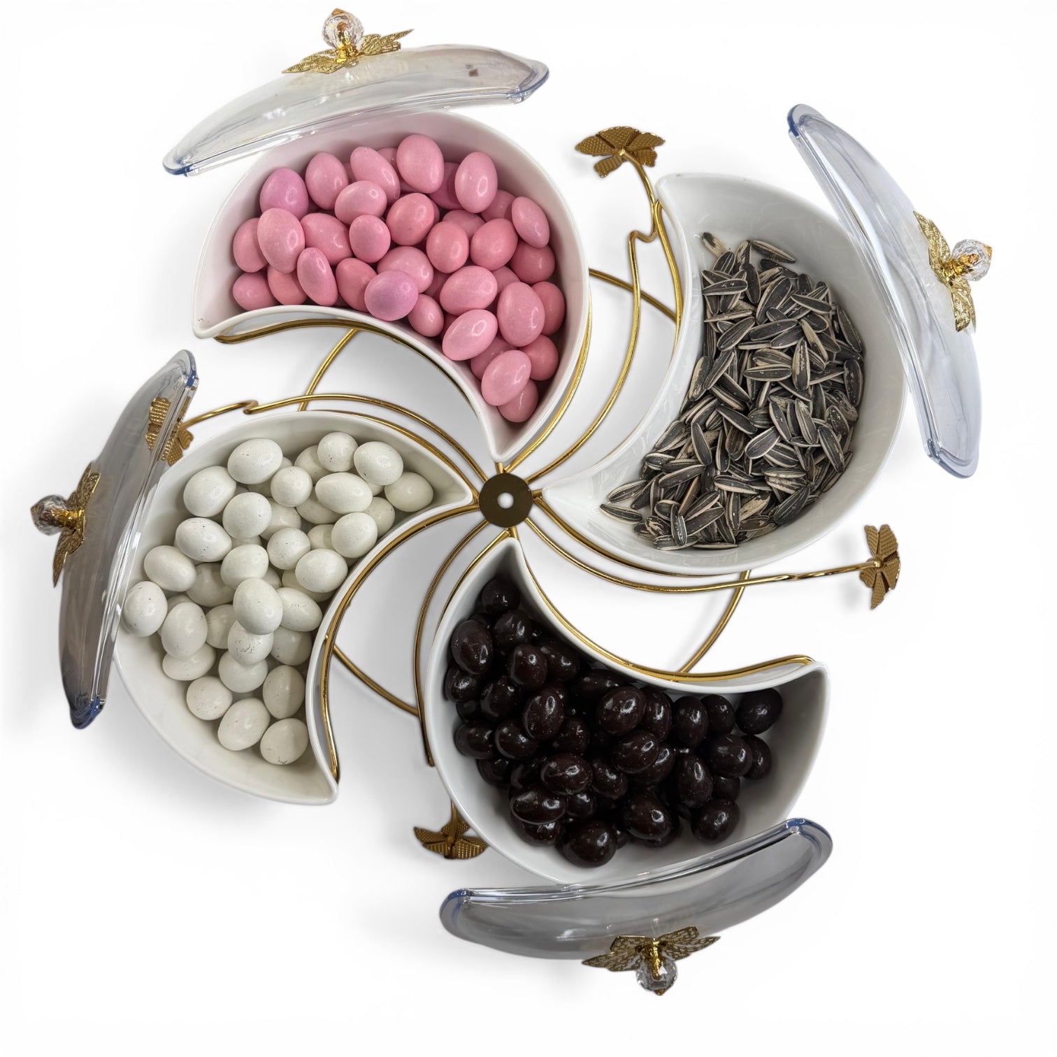 Snack dish set -  أطباق تقديم المكسرات