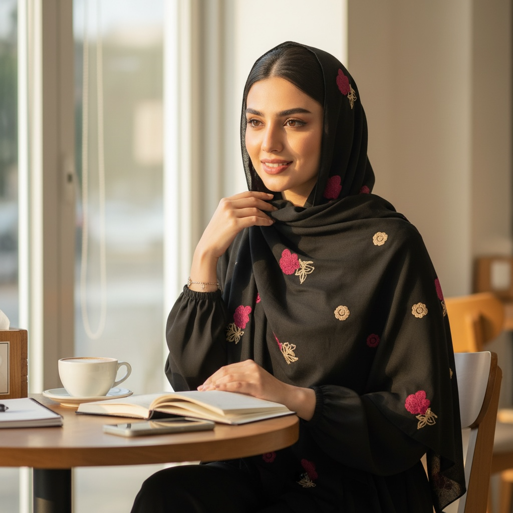 HIJAB & SHAWL RA1321- حجابات وطرح