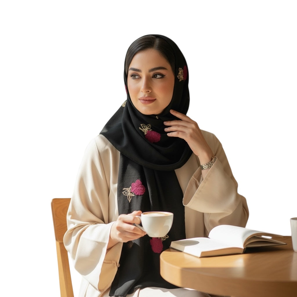 HIJAB & SHAWL RA1321- حجابات وطرح