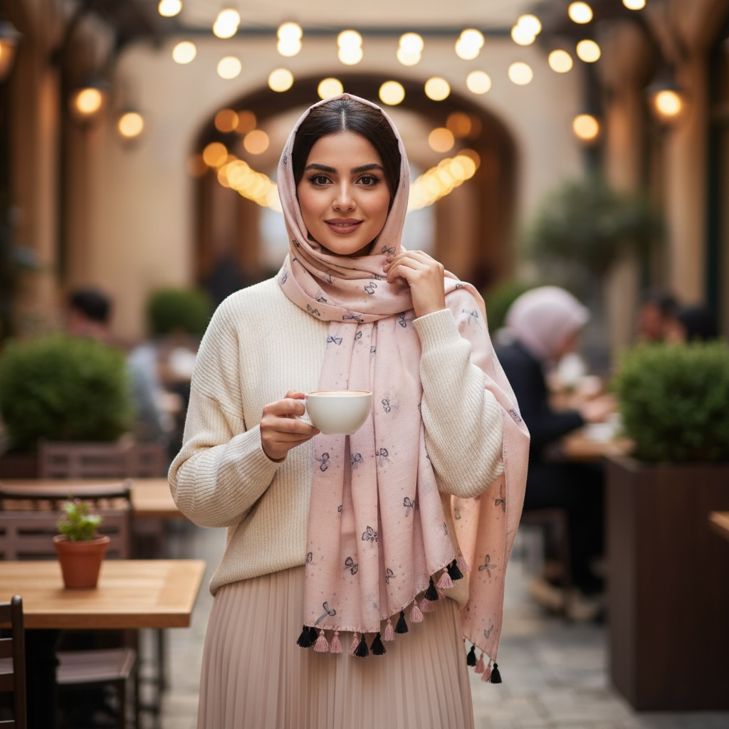 Shawl  RA1521- طرحة