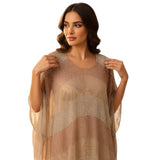 Women Dera' -2 Pieces - WD013 -  درع فاخر مطرز كريستال