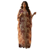 Women Dera' -2 Pieces -  RA1507 -  درع فاخر مطرز كريستال