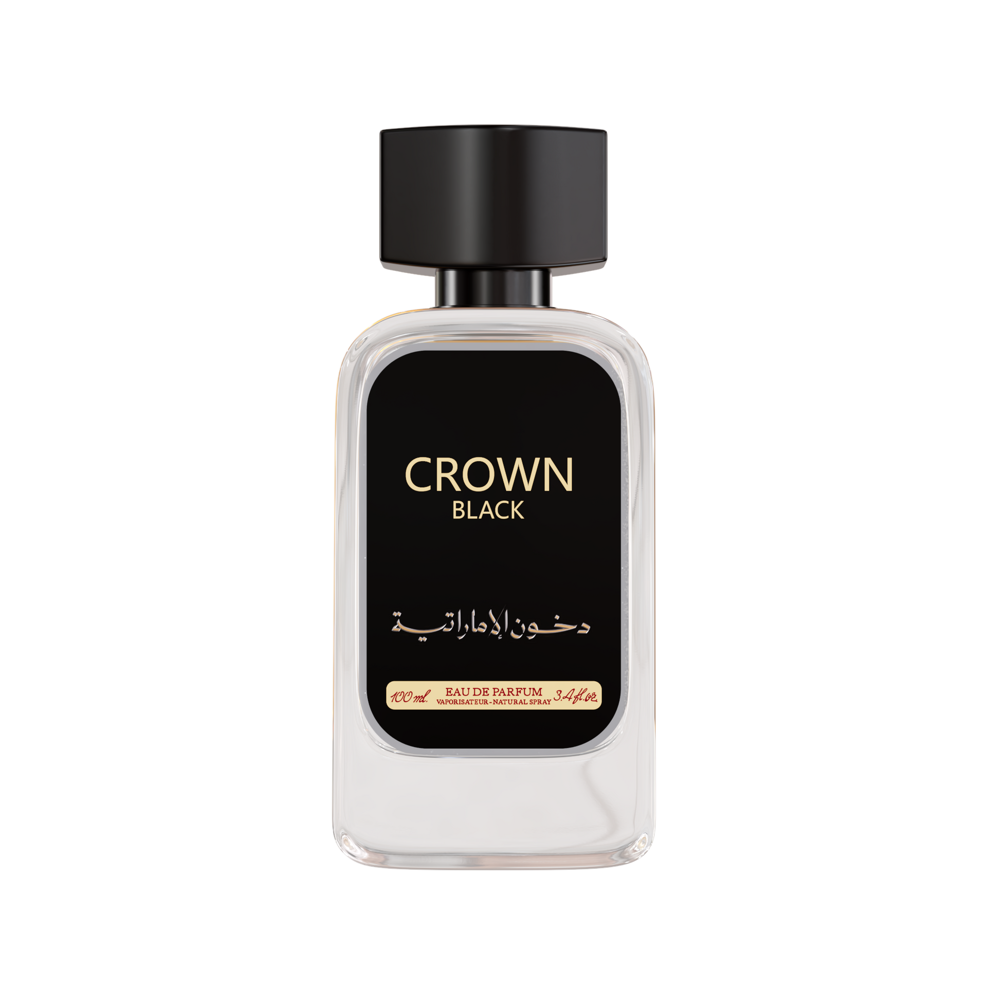 CROWN BLACK EAU DE PARFUM  - 100 ml -  عطر كراون بلاك - دخون الإماراتية