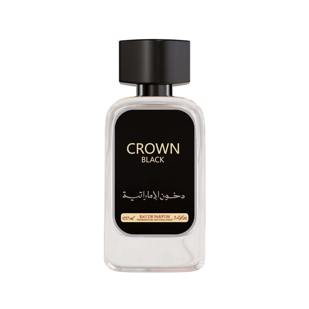 CROWN BLACK EAU DE PARFUM  - 100 ml -  عطر كراون بلاك - دخون الإماراتية