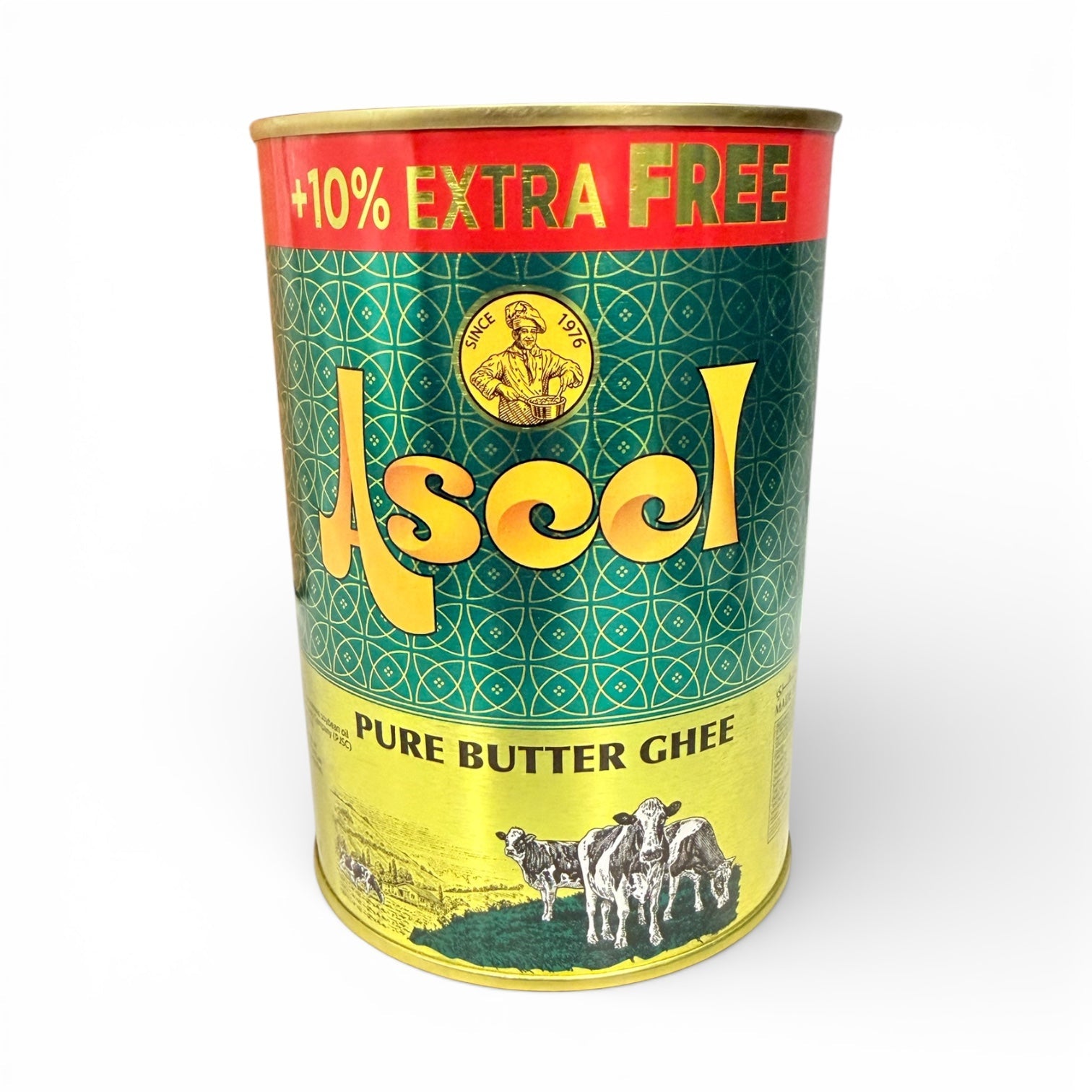 Aseel Pure Butter Ghee- 880 ml - سمن اصيل النقي